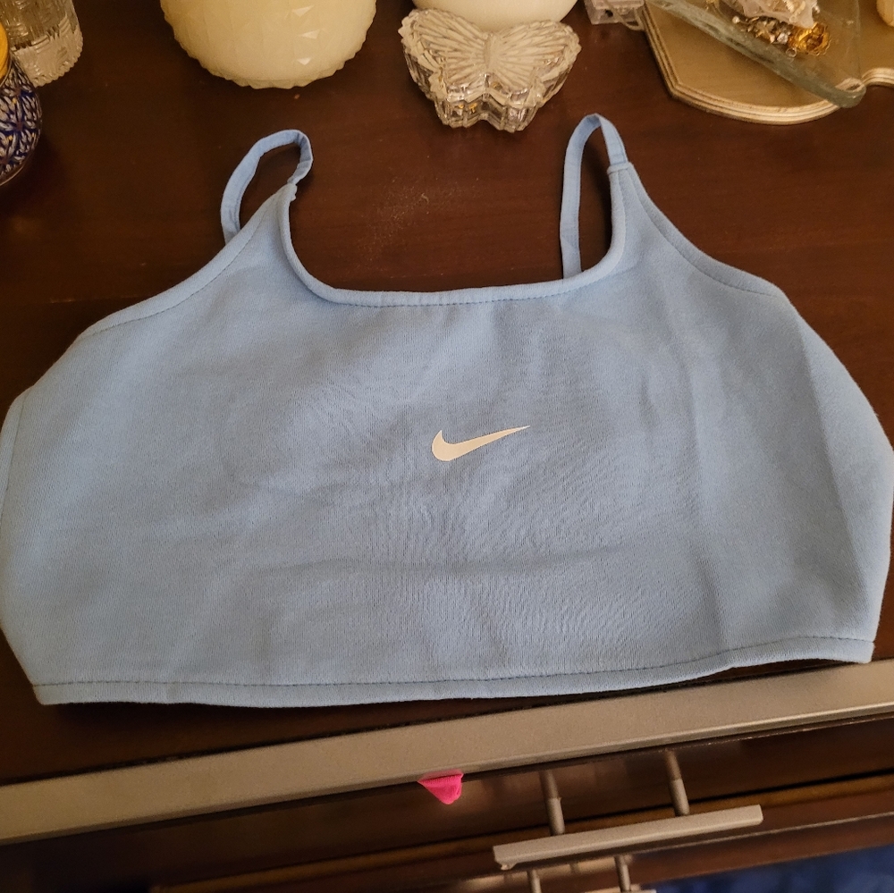 Nike short and top set. Baby blue. Great material